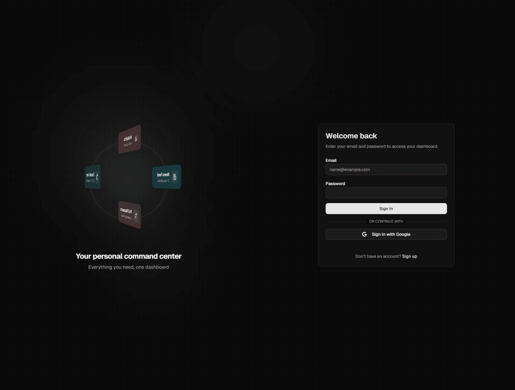 Screenshot of https://dashboard.hemmer.us